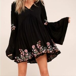Free People Te Amo flowy boho babydoll dress